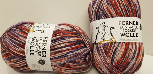 Lungauer Sockenwolle mit Merino 4 fach